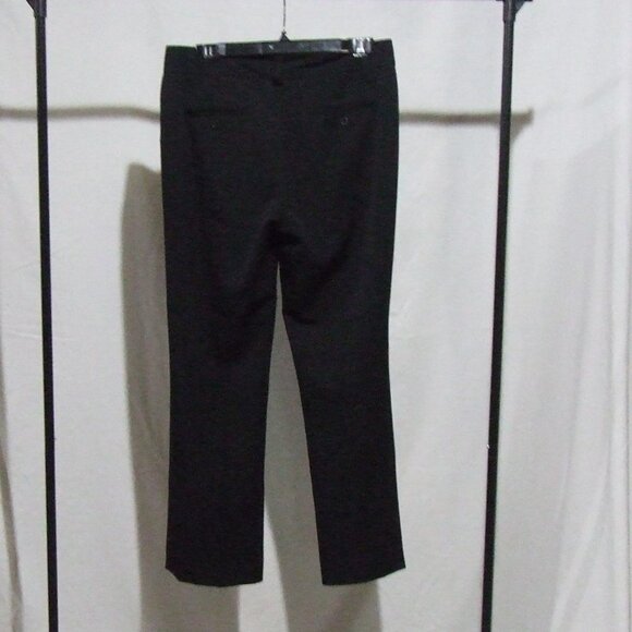 Della Spiga Italy trousers vintage black pants pleated straight 1990s office - Picture 2 of 12